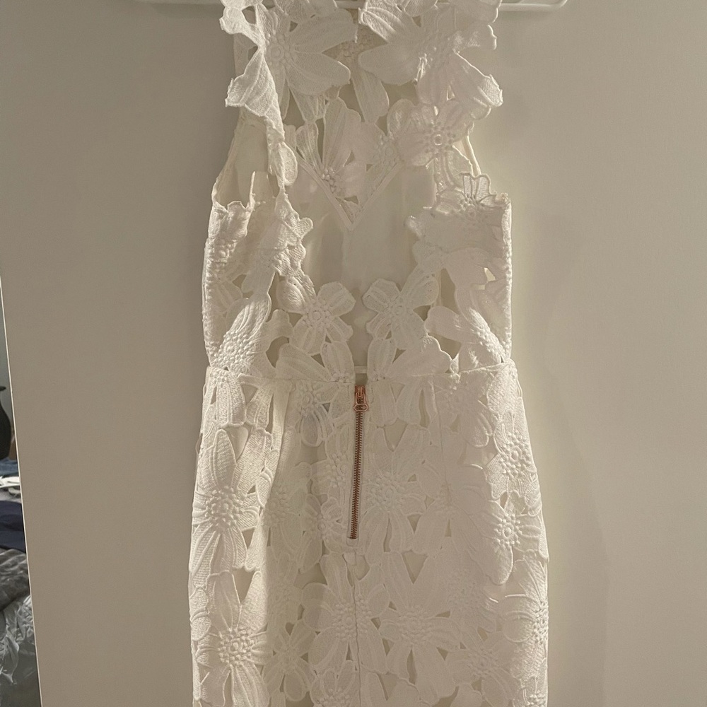 Flower Lace Dress - image 4